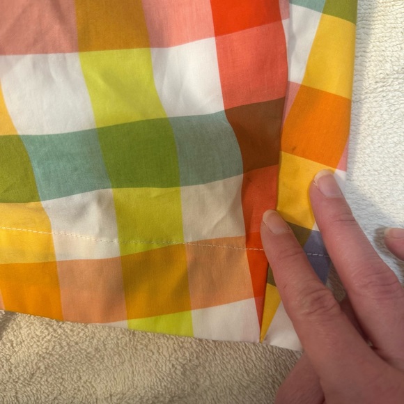 Christopher John Rogers Multi-Colored Midi Dress With Pockets Size 4 - Picture 12 of 12